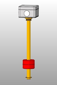 Schwimmerschalter mit Kontaktelement Verstellung KV 01